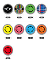Mini Cooper Metal Decorating 6cm Emblem Chrom Sticker Badge (89 Designs)