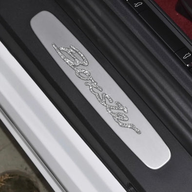 Bling Porsche 718 Boxster Rhinestones Car Inner Decorations (small rhinestones)