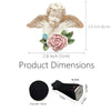 Faith Angel Car Decoration Air Vent Refreshener Ecofriendly Natural Scent with Refill Tablet