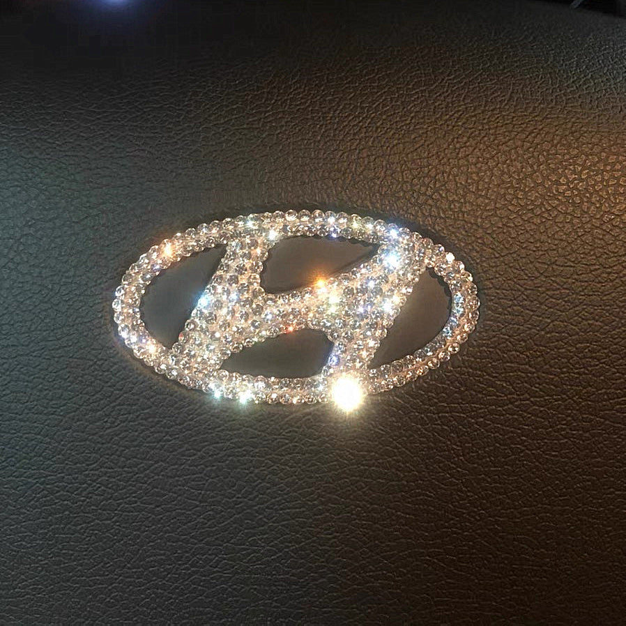 Hyundai Bling Steering Wheel Decal