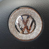 Bling VW Volkswagen Emblem for Steering Wheel LOGO Sticker Decal Beetle
