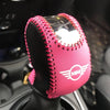 Genuine Leather Gear Shift Brake Cover for Mini cooper F54 F55 F56 F60
