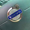 VOLVO Bling LOGO Steering wheel Emblem Decals Made w/ Rhinestone Crystals XC 40 60 90 S90