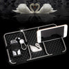 Car Dashboard iPhone Stand Anti-slippery Mat with Bling Swan