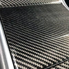 Tesla Model 3 Carbon Fiber Pattern Center Console Dashboard Vinyl Stickers Decal