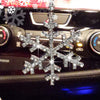 Bling Car Charm - Crystal Snowflake for Rearview Mirror Pendant