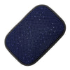 Blue bedazzled Bling Car Accessories -Neck Pillow Visor Organizor Center console Seat belt Gear shift braker cover Steering Wheel cover
