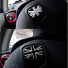 Mini Cooper UK Jack Flag Union Seat Back Handle Sticker F56