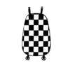 Black and white Checker Sherpa Wool Car Seat Cover Cushion Pad for Mini Cooper Countryman Clubman