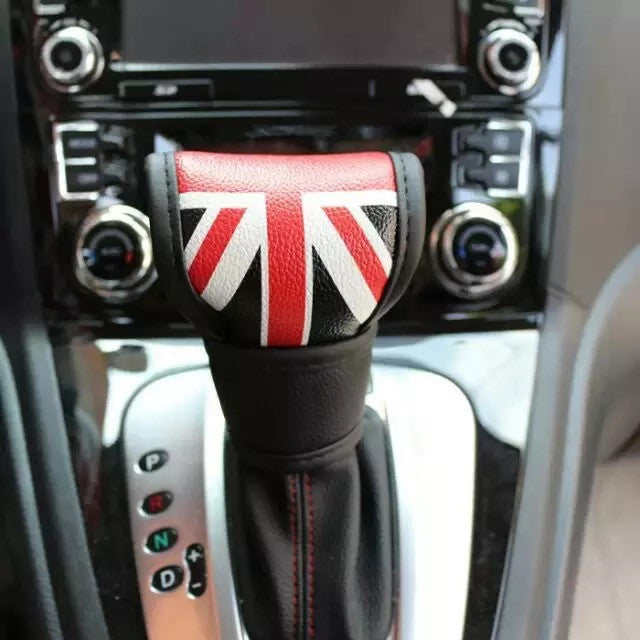 Car UK Jack Union British Flag Hand Brake & Gear Shift Cover 2-pieces-Set