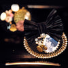 Bling Your Ride-Vintage Lolita Badge Car Air Vent Bling Pearl Pendant - Carsoda - 4