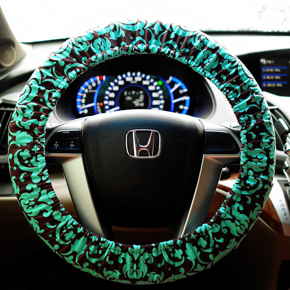 Teal Steering Wheel Cover