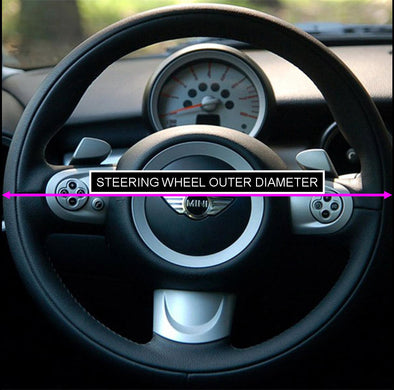 How to measure steering wheel diameter
