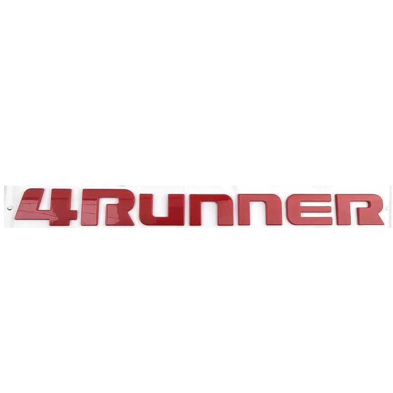 3D 4RUNNER Tailgate Lettering Emblem or Bling Decal