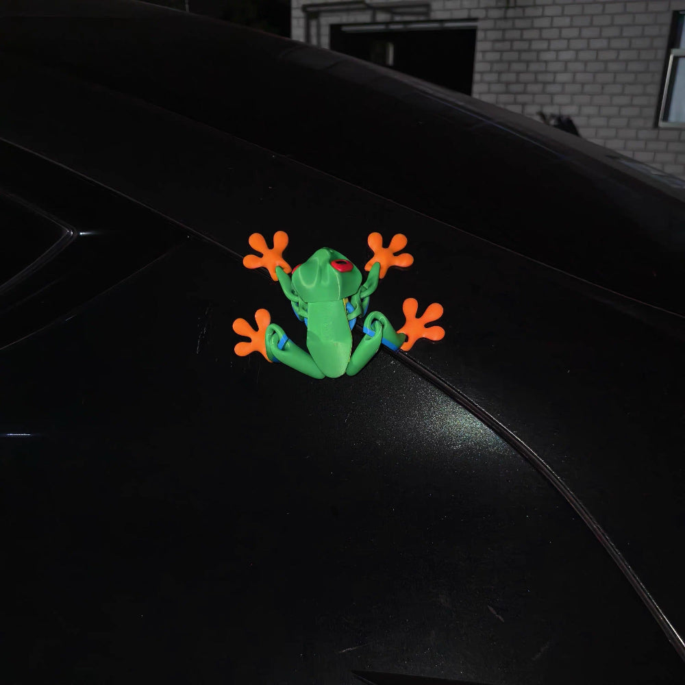 3D Tree Frog Car Decoration