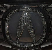 Acura Black Bling Crystal Decal Overlay