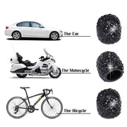 Bling Crown Tire Valve Stem Caps 