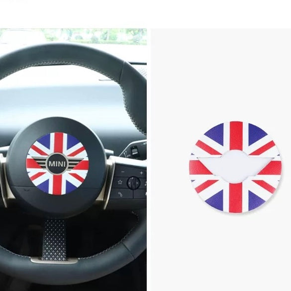 New BMW Mini steering wheel decal