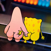 Funny Cartoon Car Decal Sticker