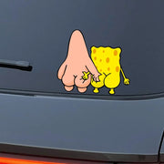 Funny Cartoon Car Decal Sticker