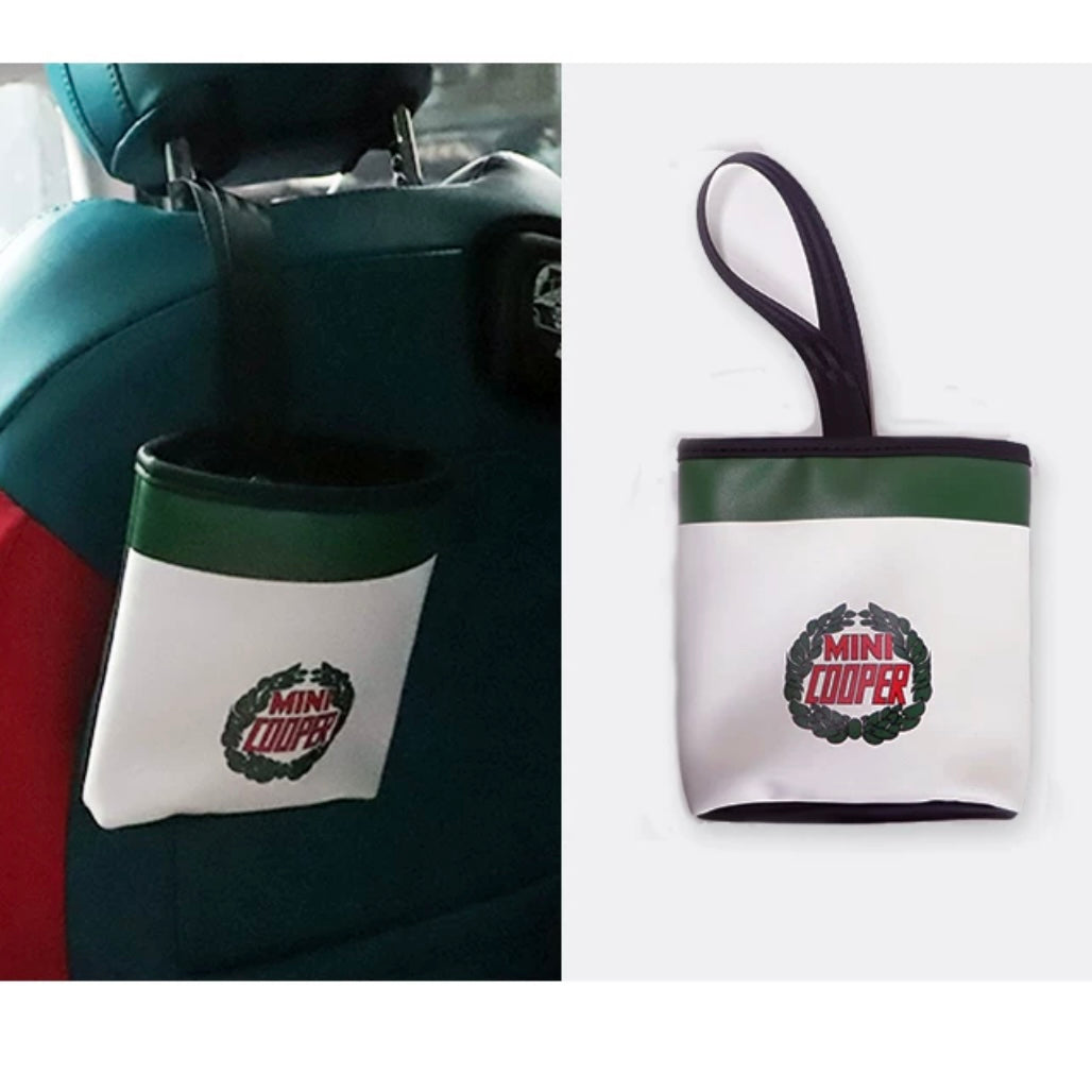 Gear Shift or Seat Back Hanging Bag Trash Holder for MINI COOPER