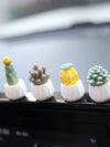 Set of 8 Cactus Car Air Vent Decoration