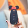 Chevy Mouse Ear Shaped Key Fob Cover Case Protector Red Bow