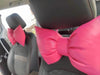 Barbie Hot Pink Bow Shaped Headrest Pillow