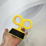 Universal Cute Colorful Solar-Powered Spinning Wind-Up Key Car Roof Decoration