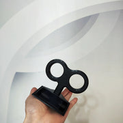 Universal Cute Colorful Solar-Powered Spinning Wind-Up Key Car Roof Decoration