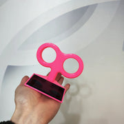 Universal Cute Colorful Solar-Powered Spinning Wind-Up Key Car Roof Decoration