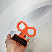 Universal Cute Colorful Solar-Powered Spinning Wind-Up Key Car Roof Decoration