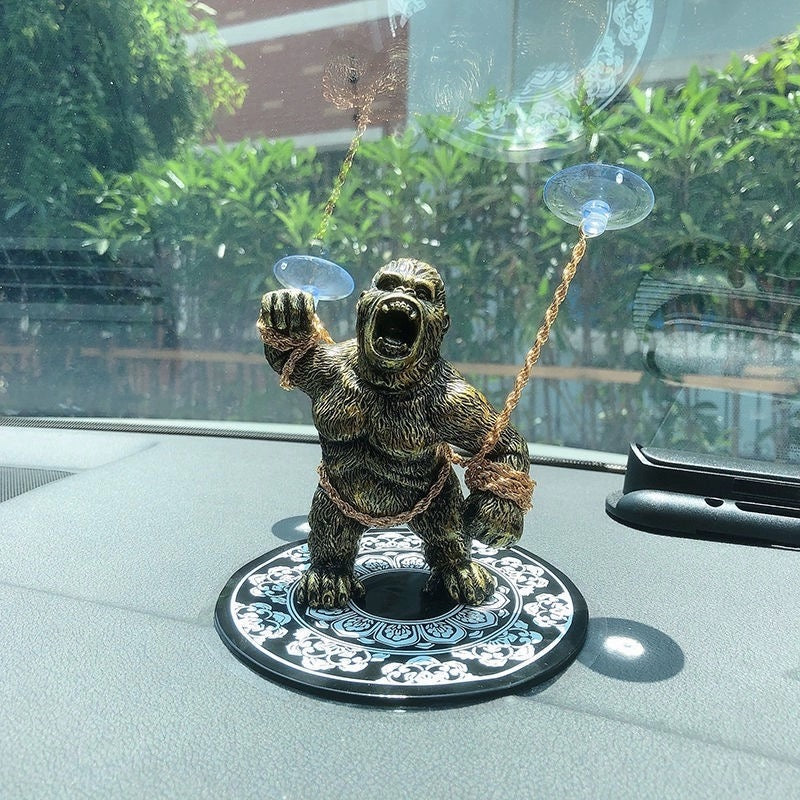 Funny KING KONG Car Dashboard  Decoration