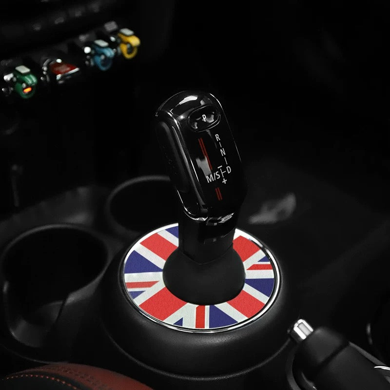 MINI Cooper Gear Shift Dust Cover Trim – Custom Interior Shifter Sleeve Decoration