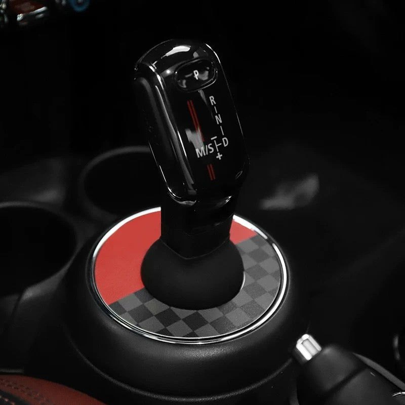 MINI Cooper Gear Shift Dust Cover Trim – Custom Interior Shifter Sleeve Decoration