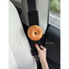 3D Squishy Bagel Croissant Seat Belt Cover