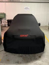Custom Indoor Dust Cover for Subaru WRX Sedans, Specifically Designed for STI Models with OEM Wing