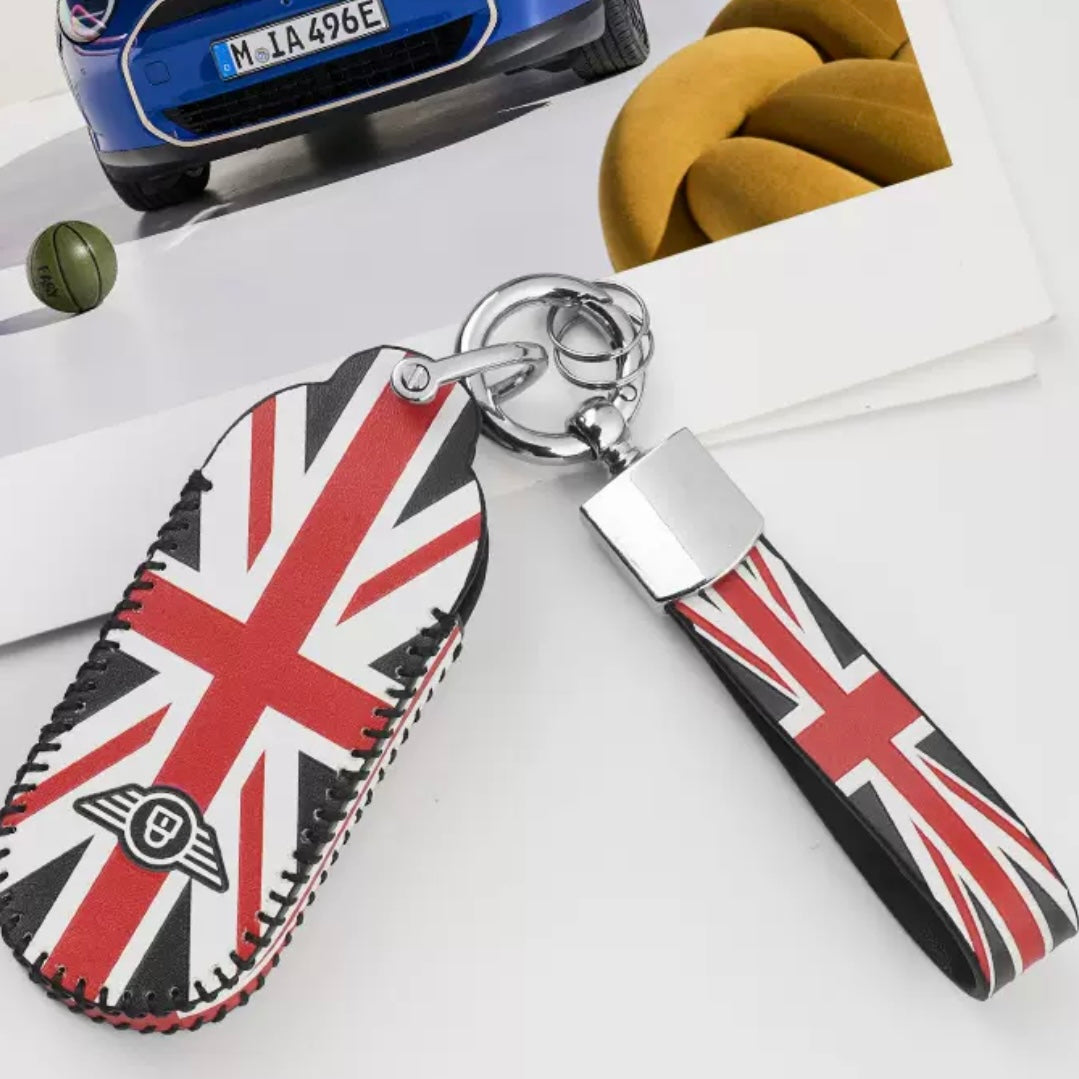 2024 New BMW Mini Cooper Key Leather Case Fob Protector