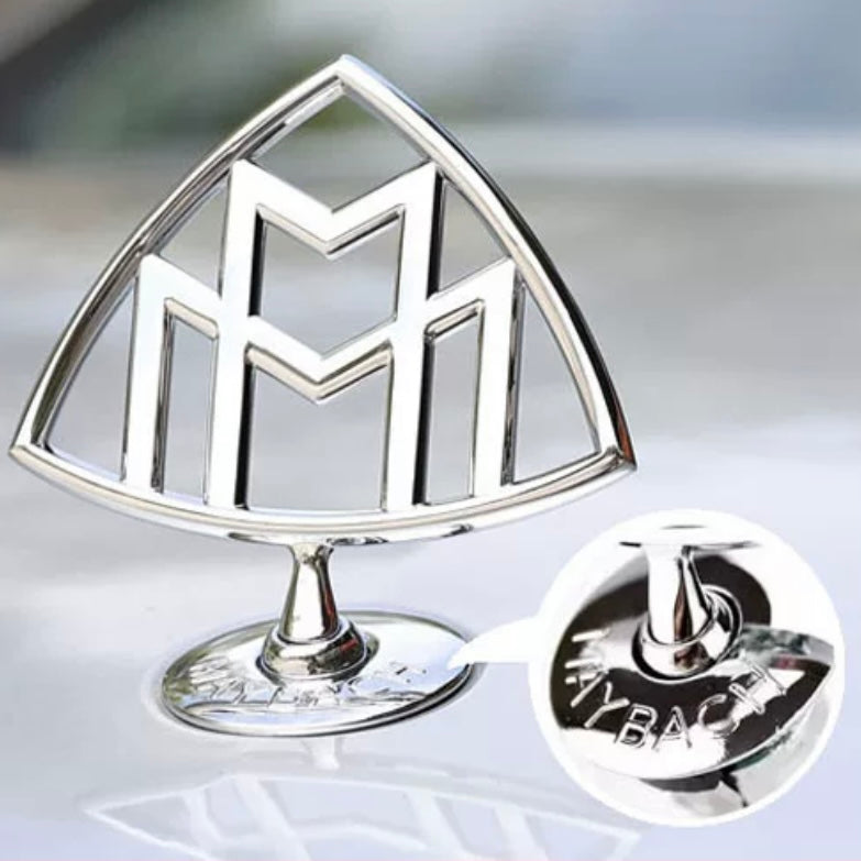 MAYBACH Metal Chrome Emblem Front Rear Side Badge S600 GLS600 AMG Decal
