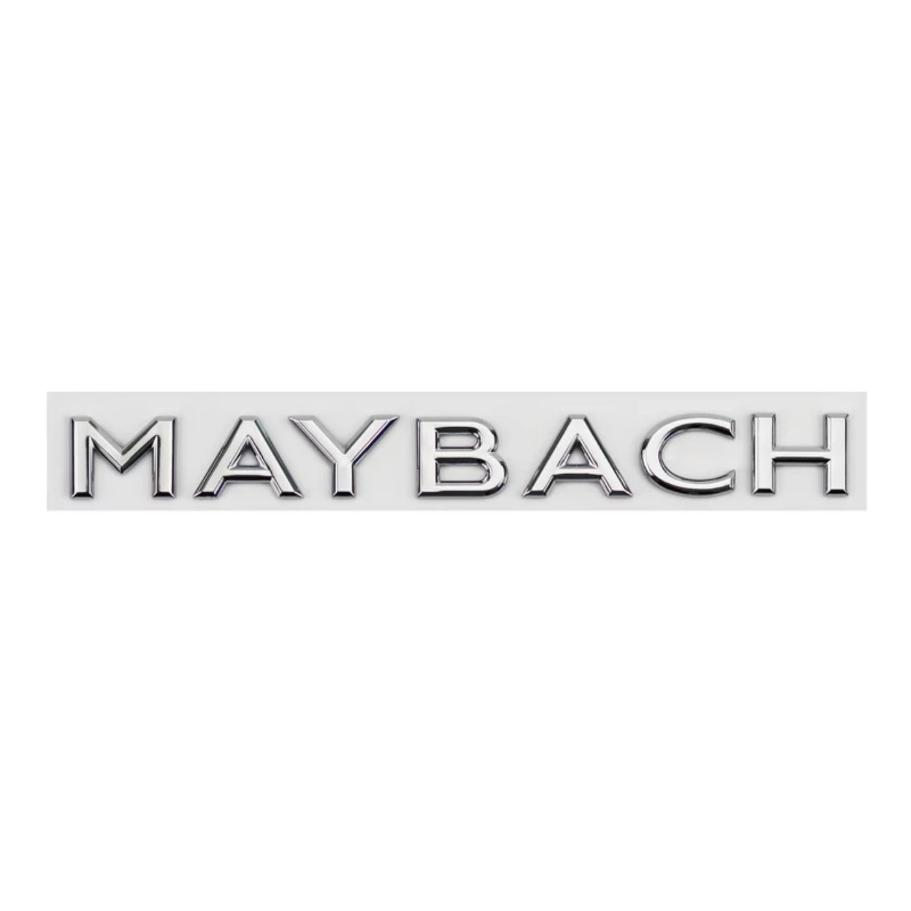 Maybach Rear Logo MAYBACH Metal Chrome Emblem Front Rear Side Badge S600 GLS600 AMG Deca ...