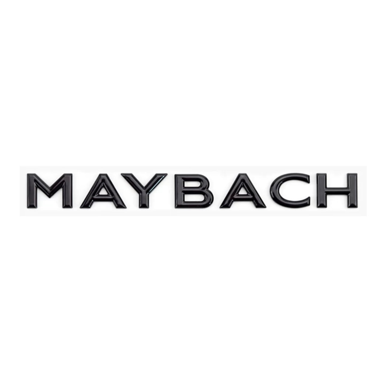 Maybach Rear Logo MAYBACH Metal Chrome Emblem Front Rear Side Badge S600 GLS600 AMG Deca ...