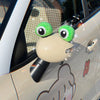 Funny car costume- Frog eyes for rearview mirror
