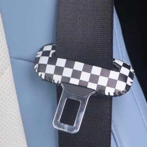 Leather Seat Belt Buckle Protector for Mini Cooper