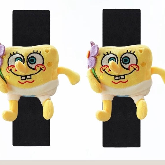 3D SpongeBob Plush Seat Belt Shoulder Pad