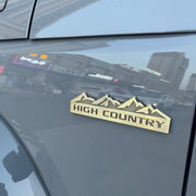 Premium Metal Mountain 4x4 Off-Road Emblem