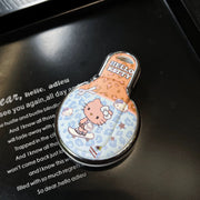 Powder Blue Hello Kitty Key Fob Cover for BMW MINI Cooper