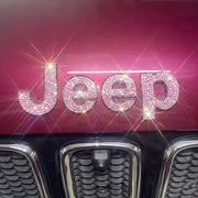Pink Bling Rhinestone JEEP Decal