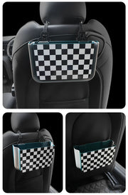 Mini Cooper Foldable Car Trash Can Backseat Organizer
