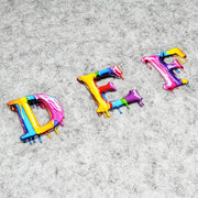 Dopamine Dripping Fluid Alphabet or Number Decals