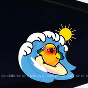 Kawaii "Chibi" Parrot Car Stickers Decal